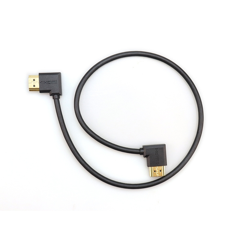 HDMI 2.0 90度公头 转 公头 线材