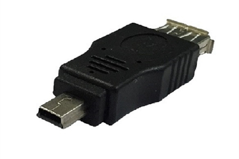 USB A母头 （半包覆式） 转 Mini USB A公头 转接头