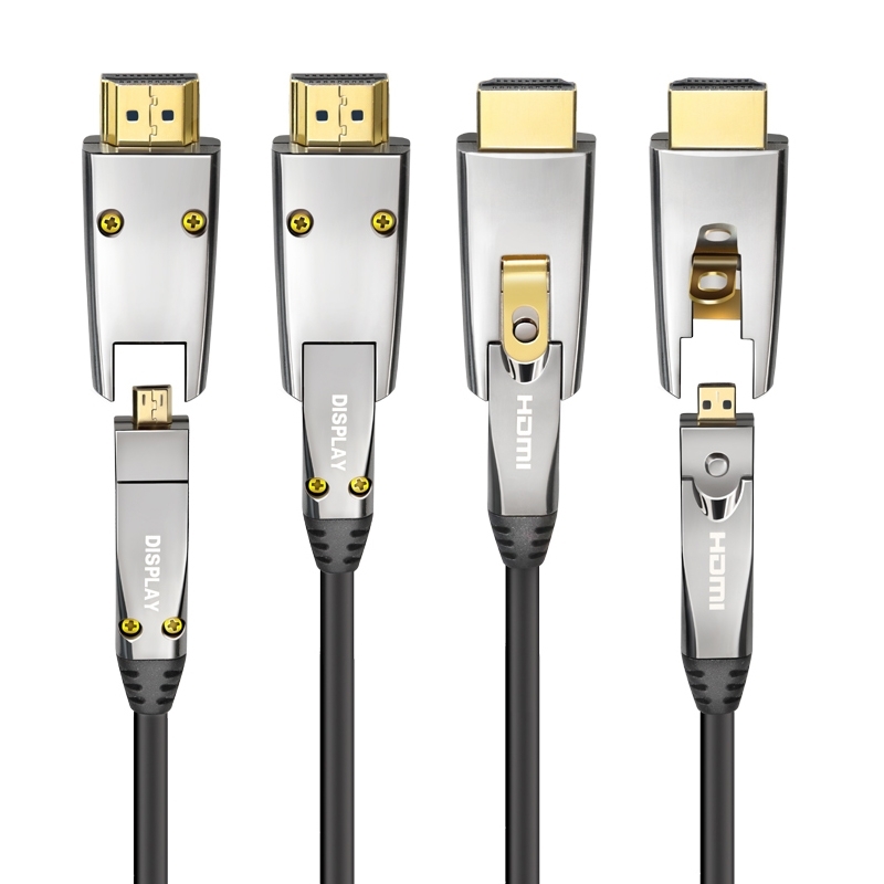 Micro HDMI 2.0 光纤缆线