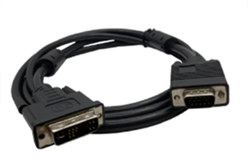 DVI 12+5 Pin 公头 转 HDB 15 Pin 公头 线材