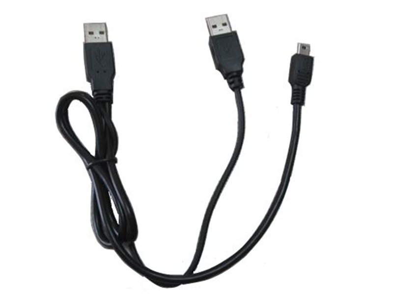 USB A公头 转 USB A公头+Micro USB A公头线材