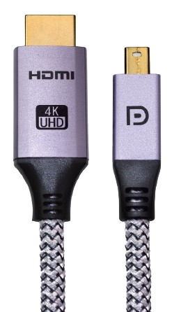 Mini DisplayPort 转 HDMI 4K 线材