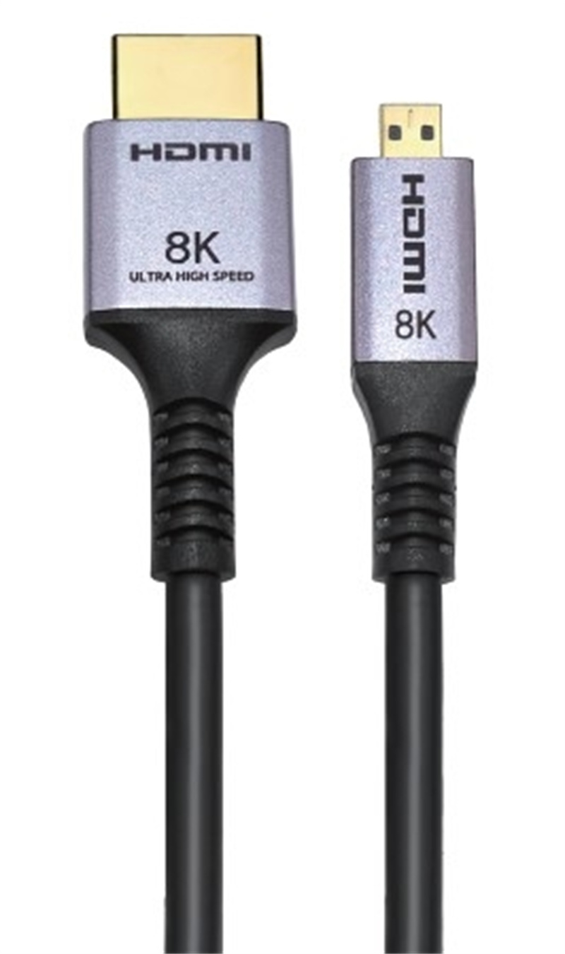 HDMI 2.1 转 Micro HDMI 8K 线材