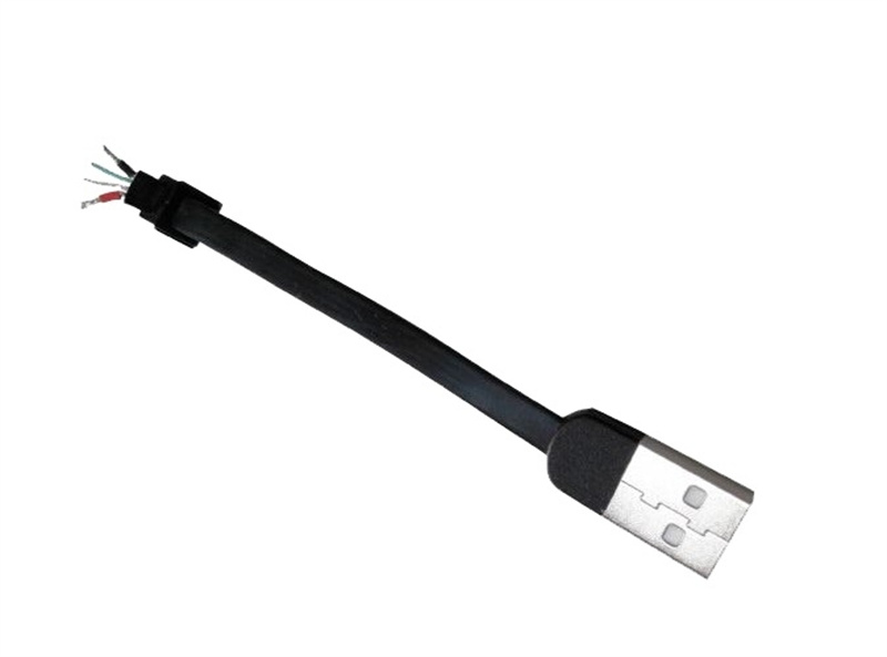 USB A 公头 尾端无接 线材