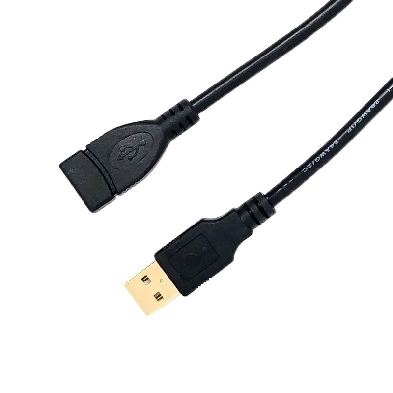 USB A公头 转 USB A母头线材