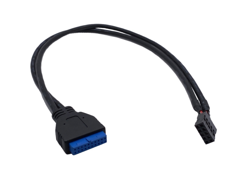 USB 3.0 2x10 Pin 转 杜邦 2.54 2x5 Pin